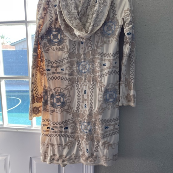 Johnny Was Lypven Hooded Duster - Picture 3 of 9